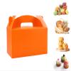 HUAPRINT 30 Pack Orange Gift Boxes,9.45x5x5 inches Treat Gable Box For Party Favor Goodie Birthday Baby Shower Wedding Christmas view 4