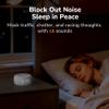 Buffbee Alarm Clock with Sound Machine for Bedrooms  2-in-1 White Noise Machine for Sleep, Gentle Wake-Up with Soft Alarm Sounds, Ambient Night Light, Plug-in, Sleep Better, Wake Gently view 3