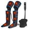 CINCOM Leg Massager with Heat and Compression, Air Compression Leg Massager for Circulation and Pain Relief Muscles Relaxation Gifts FSA - HSA view 1