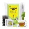 75 Turmeric Tea Bags Herbal Tea, Premium Turmeric Black Pepper, Peppermint & Lemongrass Tea Blend,Te De Curcuma, Caffeine-Free, Sugar-Free, Non-Gmo, Hot or Iced, 5oz. By Akshit view 1