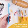 30 Pack Disposable Toothbrushes with Toothpaste, Individually Wrapped Disposable Toothbrushes Bulk Toothbrushes Medium Soft Bristle, Manual Travel Toothbrush Kit for Travel Hotel Guest, 3 Colors view 3