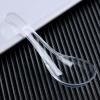 50 PCS Disposable Clear Plastic Asian Soup Spoons - Tasting & Front Dish Spoons, Plastic Cutlery (Clear Round Bottom) view 3