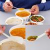 50 PCS Disposable Clear Plastic Asian Soup Spoons - Tasting & Front Dish Spoons, Plastic Cutlery (Clear Round Bottom) view 4