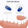 Beavorty 2pcs Two-Sided Brush Cleaning Brush Toothes Tooth for False False Cleaning Tablets Set Both Sides Travel view 2