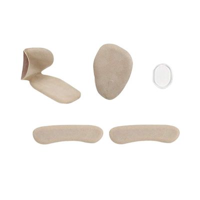 5pcs Insole Set self-Adhesive Shoe Insoles Shoe Inserts Insoles for Plantar Shoe Insoles for Clear Sleeves Foot Cushion Toe Heel Protective Clip Women's