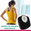 Adamson A25W Scales for Body Weight - Up to 400 LB - 5.3" Dial on 12.4" x 10.2" Platform - Anti-Skid Rubber Surface - High Precision Bathroom Scale Analog - Durable with 20-Year Assurance - White view 4