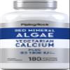 Piping Rock Red Mineral Algae | Vegetarian Calcium | 180 Capsules | Plant Based Plus Trace Minerals | Plus D3 1000 IU | Non-GMO, Gluten Free Supplement view 1