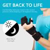 BraceAbility Soft Resting Hand Splint - Stroke Brace Right or Left Hand Immobilizer for Finger Contractures, Post-Surgery Recovery, Carpal Tunnel Syndrome, Ulnar Nerve Damage Relief (XL - Right) view 3