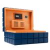 Colibri Heritage 14" Humidor, Metallic Midnight NavyFlame view 2
