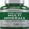 Piping Rock Mega Multi Mineral Chelated Supplement | 120 Capsules | for Men and Women | Iron Free | Non-GMO, Gluten Free view 1