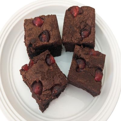 Ruths Maraschino Cherry Extra Fudgy Brownies 3 Dozen Gourmet Baked Treats Delicious Gift with The Finest Ingredients