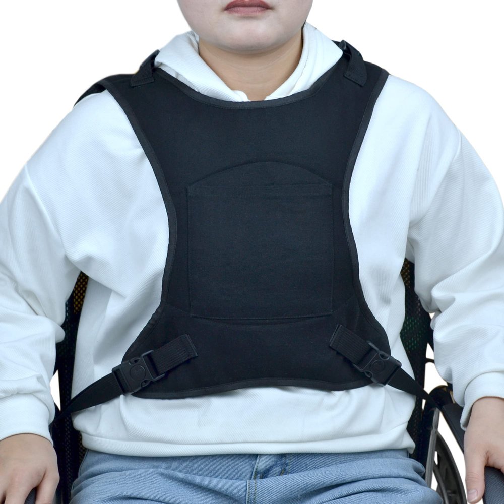 Wheelchair Seat Belt Bed Restraints Safety for Elderly Patient Disabled Harness Seatbelt Anti-Fall Vest Straps