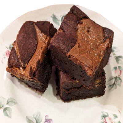 Ruths Peanut Butter Swirl Extra Fudgy Brownies 3 Dozen Gourmet Baked Treats Delicious Gift with The Finest Ingredients