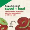 Snak Club Tajin Watermelon Rings Gummy Candy, Fruit Candy Gummies with Chili and Lime Seasoning, Mild, Gluten-Free and Vegan Snacks, 24 oz Resealable Bag view 4