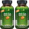 Irwin Naturals Anti-Gas Digestive Enzymes  45 Liquid Soft-Gels  Bloating & Nutrient Absorption Support - 2 Pack view 1