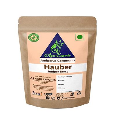 ROSEVILLA AJ AGRI EXPORTS Hauber - Hapusa - Juniper Berries - Juniper Berry -Juniperus Communis -  (100Gram)