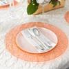 PARTY BARGAINS Disposable Cloth-Like Paper Guest Towels 50 Pack 13 x 16 White with Silver Line, Soft Absorbent Decorative Napkins for Weddings, Parties, Events, Home view 3