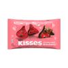 HERSHEY'S KISSES Chocolate Dipped Strawberry Flavored, Valentine's Candy Bag, 9 oz view 3
