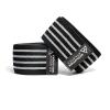 Evolution Athletics Sport Knee Wraps for Support and Rebound for Extreme Weight Lifts or Carries, Durable, Flexible, Adjustable for a Custom Fit, 2.0m L x 3"W, Black Gray, One Pair view 1