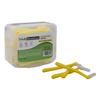 40 Pieces Interdental Brush Tooth Flossing Picks Toothpick Cleaners Tooth Cleaning Tool for Detail Cleaning - Vivid XtendClean (0.6mm) view 1