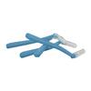 40 Pieces Interdental Brush Tooth Flossing Picks Toothpick Cleaners Tooth Cleaning Tool for Detail Cleaning - Vivid XtendClean (1.1mm) view 3