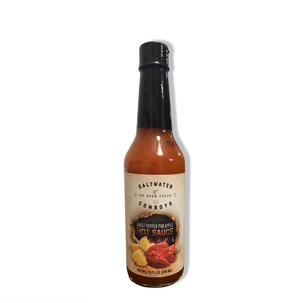 Saltwater Cowboys Ghost Pepper Pineapple Hot Sauce