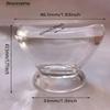 Boyizupha 4 Pcs Transparent Glass Eye Wash Cup for Eye Rinse,Cleansing with Storage Container,Set of 4 view 4