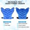 Chenove Ice Pack for Shoulders Upper Back with Strap, Neck and Shoulder Ice Pack Wrap Rotator Cuff Gel Reusable with Cold Compression Therapy, Soreness (Blue) view 3