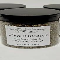 1 Jar (8 oz) Zen Dreams (Nighttime) Herbal Tea Looseleaf Blend by Rising Phoenix Apothecary