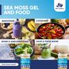 Sea Moss Gel by BioVitalica - Irish sea Moss raw Organic - Premium Quality - Dr Sebi, Vegan superfood for Cells - 100% Natural Seamoss Gel - (Pack of 1, Original) view 4