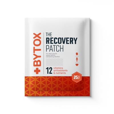Bytox Recovery Patches | Vitamin Patch with Nutrients & Antioxidant Support for Active Lifestyles | Discreet Application with 24-Hour Action | Made in The USA (Pack of 25)
