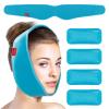 Comfytemp Wisdom Teeth Ice Pack Head Wrap, Face Ice Pack for TMJ Relief, HSA Oral Dental Care FSA, Surgery Recovery, 4 Reusable Hot & Cold Gel Packs, Pain Relief for Jaw, Chin, Facial, Dental Implants view 1