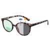 OCCI CHIARI Photochromic Bifocal Reading Glasses Womens Round Blue Light Blocking Readers 1.0 1.5 2.0 2.5 3.0 3.5 4.0 (Tortoise +100) view 1