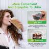 Lilymicky 60 PACK 24 oz Clear Plastic Cups With Strawless Sip Through Lids, Disposable, for Ice Coffee, Smoothie, Slurpee, or Any Cold Drinks view 4