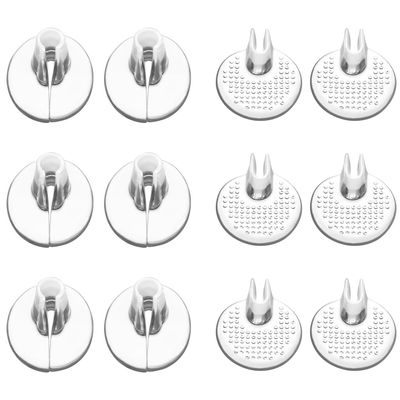 6 Toe Guard Pairs Gel Cushions for Sandal Soft Silicone Flip Gel Cushions Pads Toe Protectors Guards Thong Sandal Protectors Thong Insert
