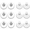 6 Toe Guard Pairs Gel Cushions for Sandal Soft Silicone Flip Gel Cushions Pads Toe Protectors Guards Thong Sandal Protectors Thong Insert view 1