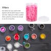 Multipurpose Disposable Pigment Food Grade Ink Cups Cup 300PCS Disposable Pigment Silicone Pigment Ink for Supplies () view 2