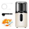 AUSSNICE Cordless Electric Pill Crusher Grinder - Pill Cutters for Small or Large Pills and Vitamin Tablets to Fine Powder - Electronic Pill Pulverizer - Removable Grinding Cup for Easy Cleaning view 1
