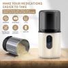 AUSSNICE Cordless Electric Pill Crusher Grinder - Pill Cutters for Small or Large Pills and Vitamin Tablets to Fine Powder - Electronic Pill Pulverizer - Removable Grinding Cup for Easy Cleaning view 2