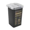 Sharps Container Sharps Bin Sharps Box For Needles Needle Destruction Tattoo Supplies Container Box Blade Waste Bin Tattoo Supplies and Equipment[black] view 2
