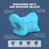 ZAMAT Neck and Shoulder Relaxer with Magnetic Therapy Pillowcase, Neck Stretcher Chiropractic Pillows for Pain Relief, Cervical Traction Device for Relieve TMJ Headache Muscle Tension Spine Alignment view 4
