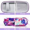 ZORETCO Toothbrush Travel Case Compatible with Oral-B Pro 1000,1500,2000,3000,3500 Fits For Philips Sonicare Protectiveclean 4100,5100,6100,6500 Electric Toothbrush Travel Bag (Purple) view 3