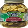 Amish Wedding Foods Sweet & Hot Pickle Chips, 2-Pack 32 oz. Quart Jars (Sweet Flame) view 1