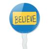 GRAPHICS & MORE Ted Lasso Believe Cupcake Picks Toppers Decoration Set of 6 view 2