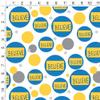 GRAPHICS & MORE Ted Lasso Believe Gift Wrap Wrapping Paper Roll view 2