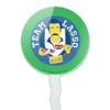GRAPHICS & MORE Ted Lasso Believe Badge Cupcake Picks Toppers Decoration Set of 6 view 2
