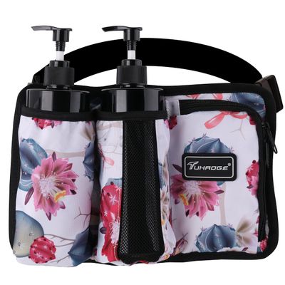 Massage Bottle Bag Massage Oil Holster Lotion Holster Massage Therapist Massage Oil Holster Massage Lotion (Hua, 3 Bottle)