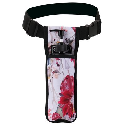 Massage Oil and Lotion Bottle Holster Bag for Therapists (Hua, 1 Bottle)