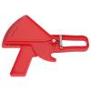 ZJchao Body Fat Caliper, Professional Double Spring Skinfold Calipers and Body Fat Tape Measure Tool for Accurately Measuring BMI Skin Fold Fitness(Red) view 1