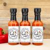 Best Day Ever Spot One Hot Couple Sauce Gifts, Mini Bottles, Wedding Favors, Custom, Labels, Personalized - 1.7oz (Set of 12) view 4